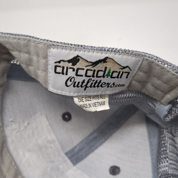 Idaho Flag Snapback Trucker Cap Multicolor OS Adjustable Mesh Arcadian Outfitter - Picture 9 of 9